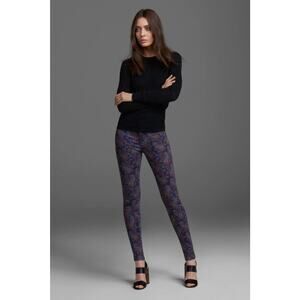 NWT J BRAND JB000077 MULTI COLOR ECLIPSE PAISLEY SUPER SKINNY MID RISE JEANS 28